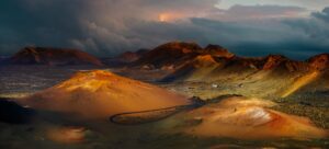 volcanoes in Lanzarote
